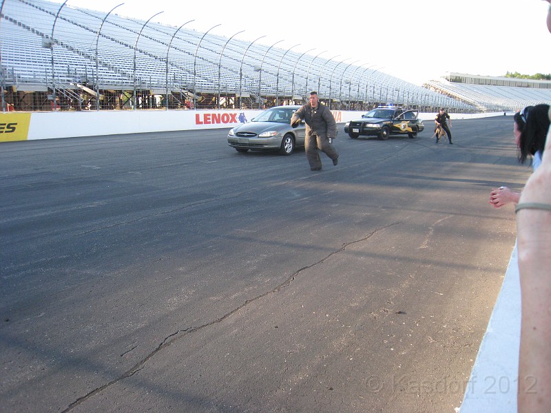 2012-08 DARE 5K 210.jpg - The NH State Police 22nd Annual D.A.R.E 5K. The course runs around the New Hampshire Motor Speedway NASCAR track in Loudon NH. August 8, 2012.